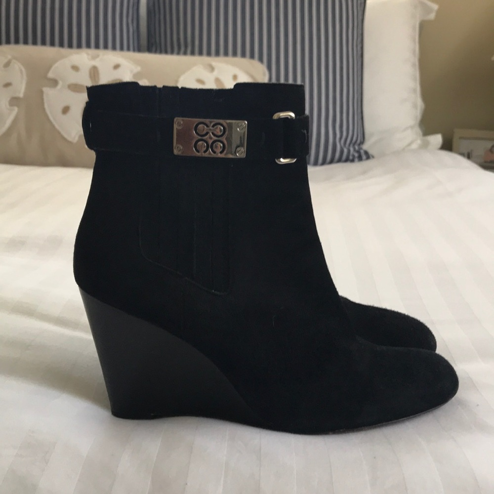 Coach booties.